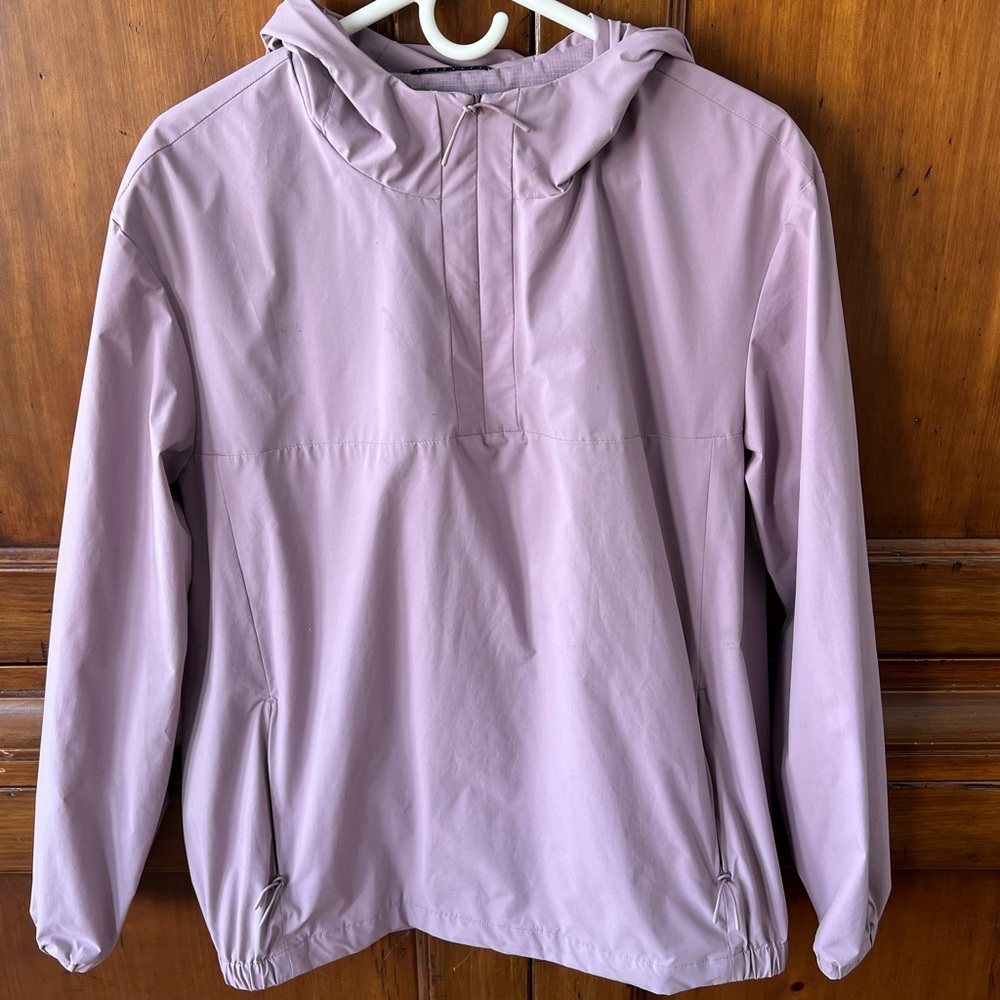 Banana Republic Lavender Hooded Windbreaker